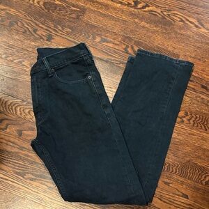 Levi's 505 Straight Jeans in Black ..32 length